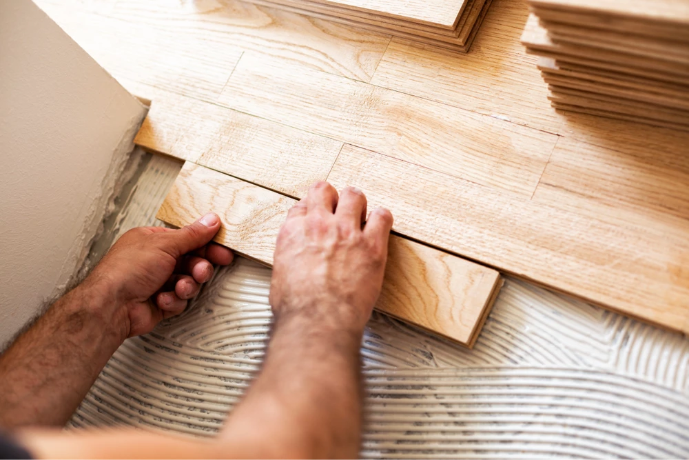 Hardwood installation | Bowlings Flooring